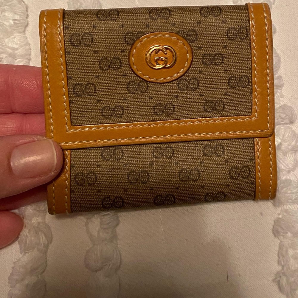 💯 Gucci Vintage Coin Pouch